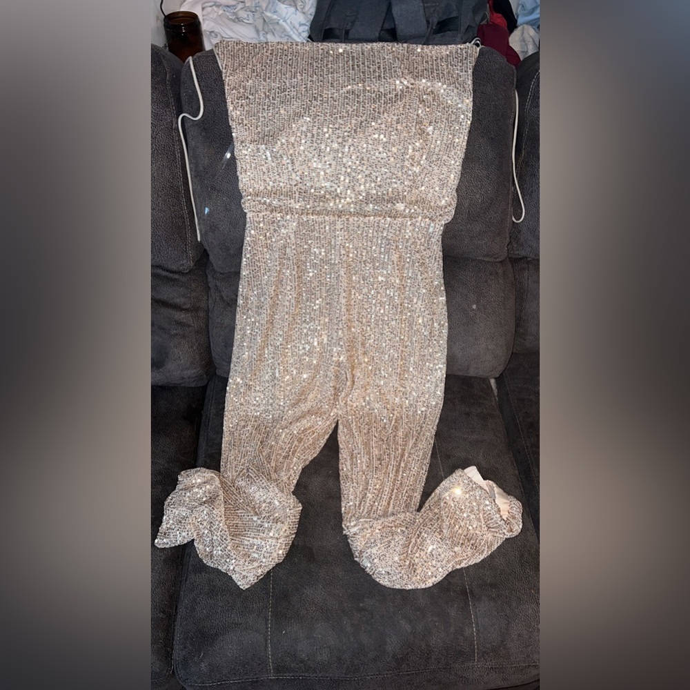 gold romper from boutique!